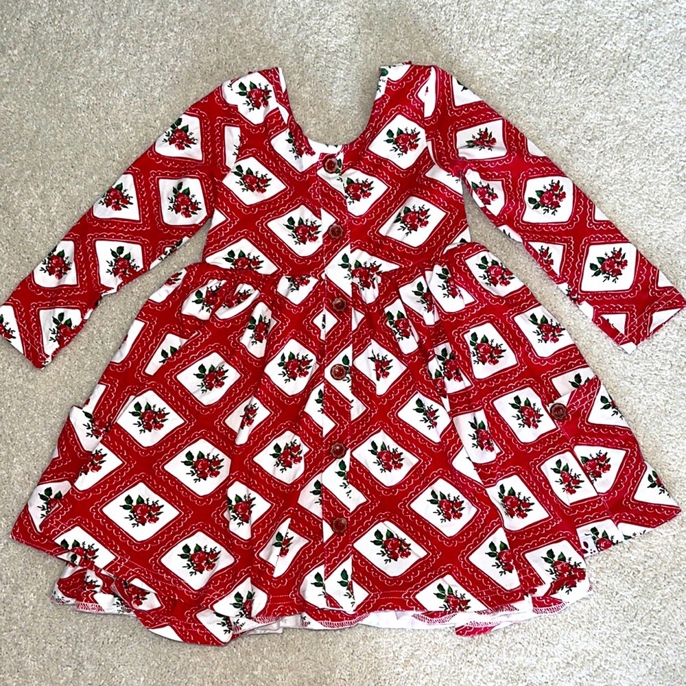 Sweethoney 3t Christmas Dress Girl boutique